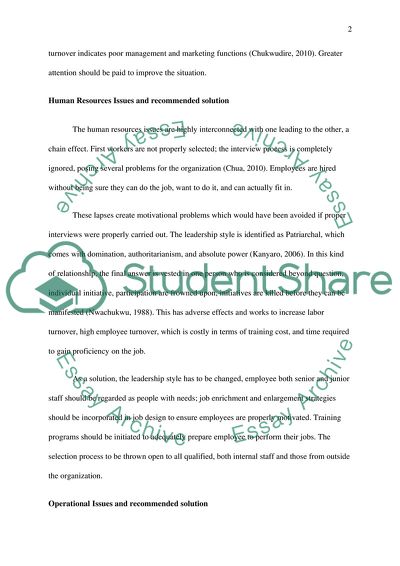 Market Issues With Marston Gardens