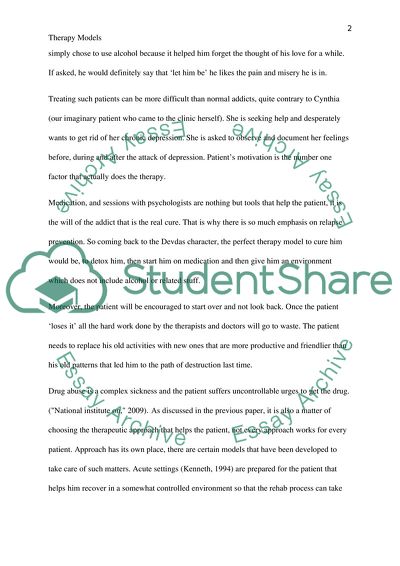 Therapy Models of Addiction Treatment in Psychiatric Populations