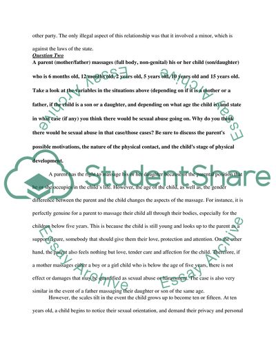 Child Abuse and Neglect