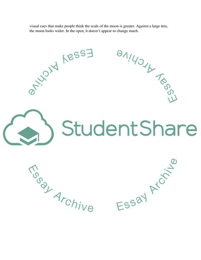 The Size of the Moon