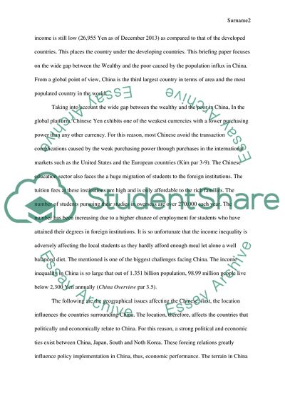 The Gap Between the Wealthy and Poor in China