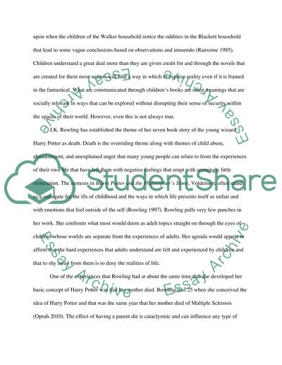 Does Childrens Literature Always Have an Overt and a Hidden Agenda