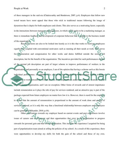 The Impact of a Reward System on Employee Motivation