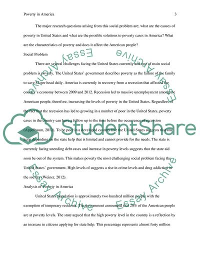 Destitution in America