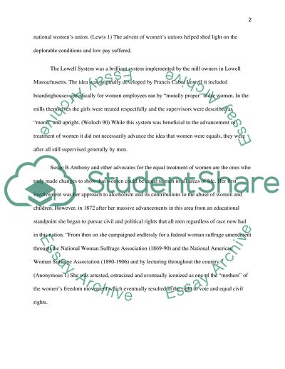 Women and Their Role in 19th Century America