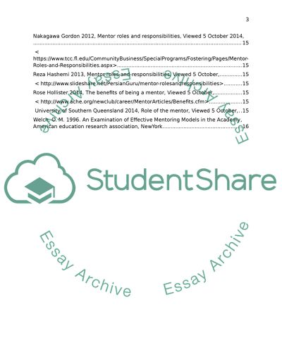 The Skills Required in Mentoring in a Healthcare Setting