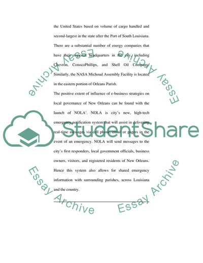 E-Business Strategies