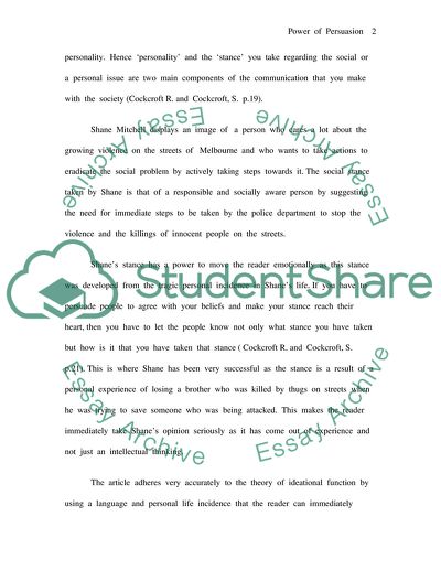 The Power of Logic and Emotions