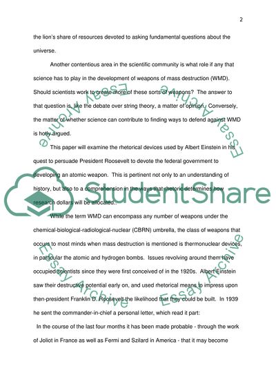 Scientific Involvement in CBRN Warfare