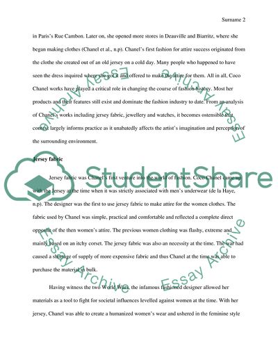 How Context Informed Practice in Coco Chanels Work