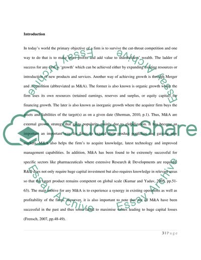 Advanced Financial Reporting