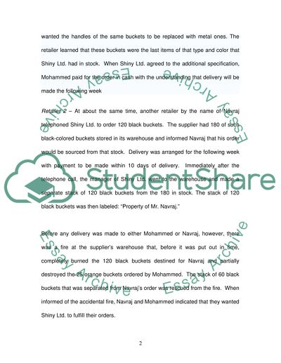 Basic Knowledge of Contract Law
