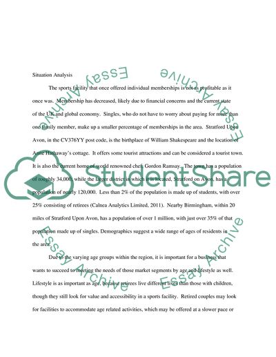 The sports facility in Stratford-Upon-Avon