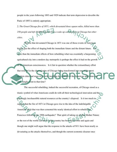 Major Historical Issues Critique