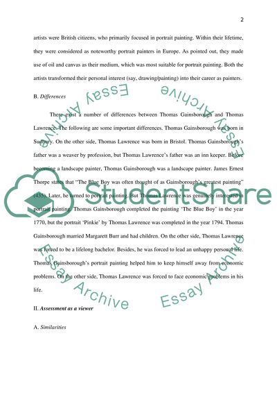 Analytical Comparison and Contrast