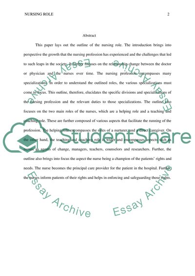 The Relationship between the Doctor or Physician and the Nurses