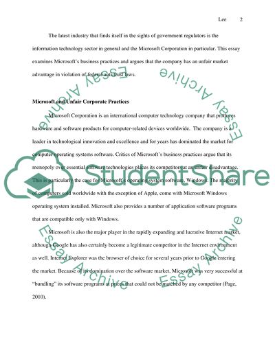 Business argument and ethics