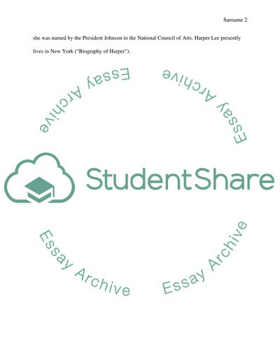 Harper Lee Biography