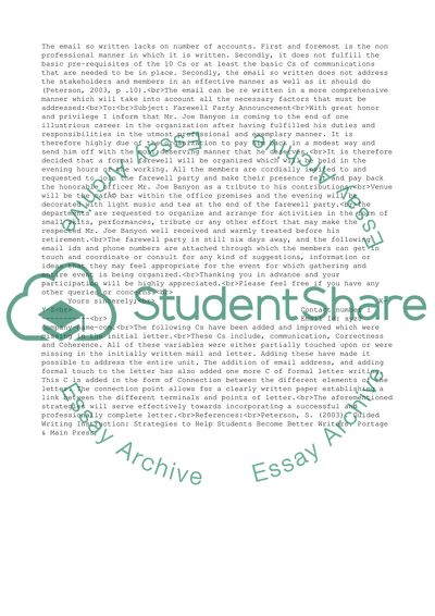 10 Cs for Writing Effectively