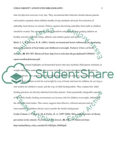 Causes and Consequences of Child Obesity