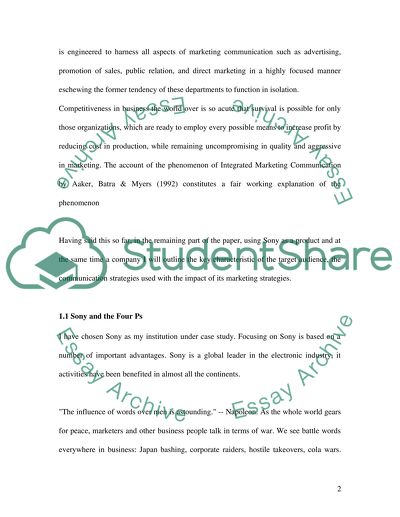 Marketing Communications. Dramatic changes