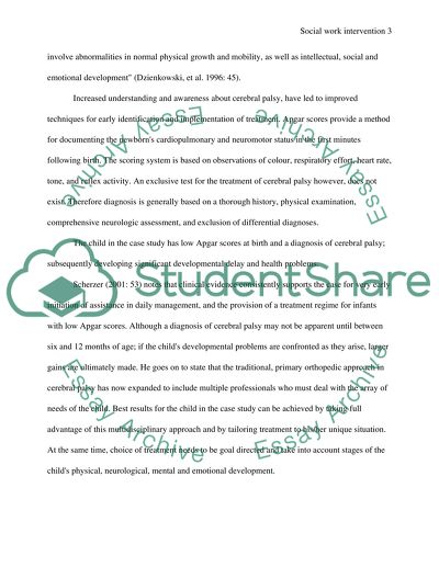 Social Work Intervention
