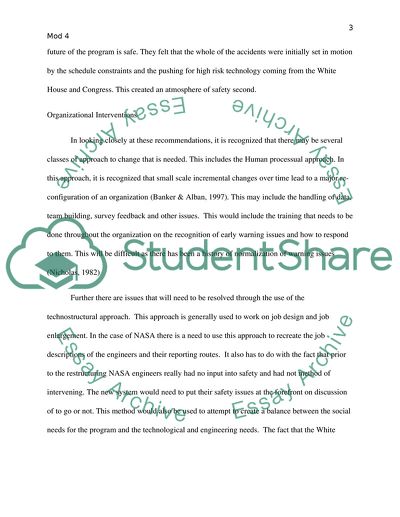 BUS503 - Org. Change and Transformation Mod 4 Case Assignment
