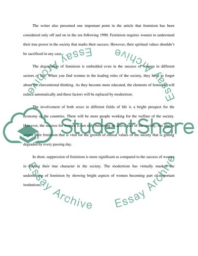 Text and PPT for required article reading discussion (500 words with ppt)