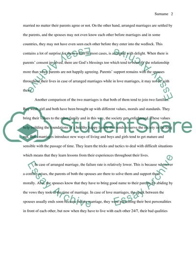 Marriages Settled in Heavens