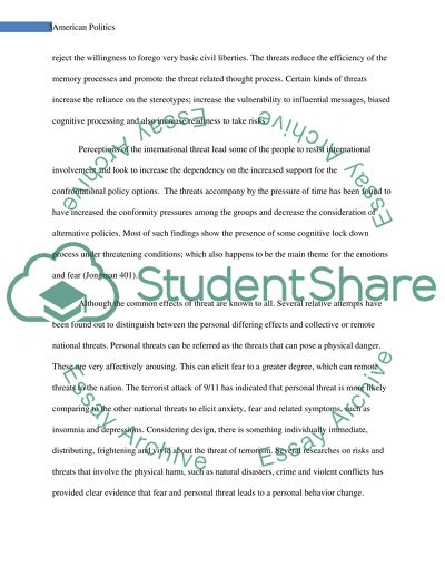 American Politics Analysis