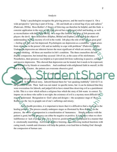 Healthcare Workers and Grieving