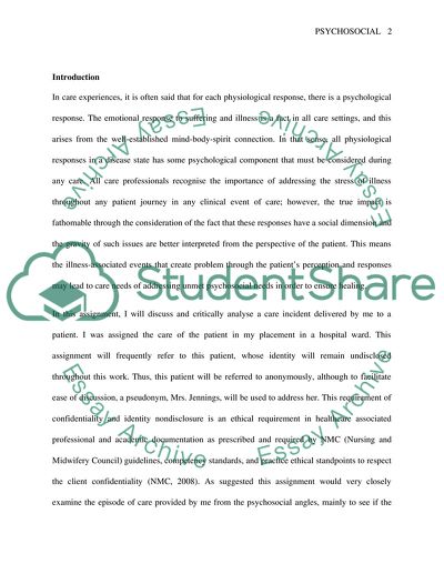 Caring after a Hard Patient to Give Her Necessary Support