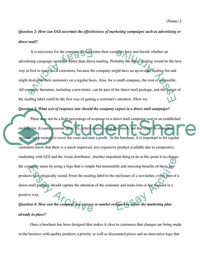 Cooperative Marketing in a Global Arena