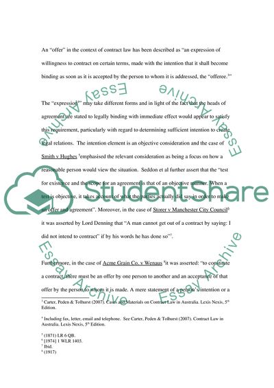 Advising Quark With Regard to its Legal Position