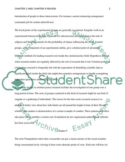 What is Experimental Criminology