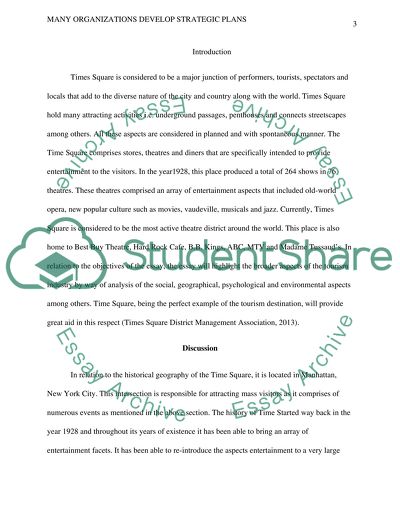 The Historical Geography of the Time Square