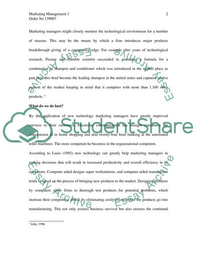 Linkage among Environmental Opportunity, Competency and Organizational Success