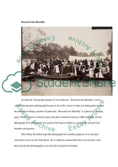 A Personal Analysis of Two Images