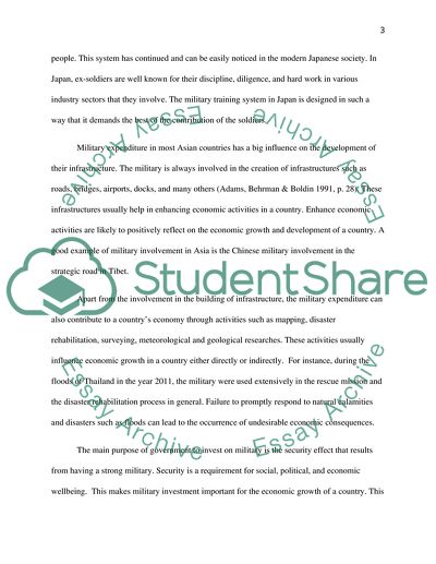 Military Spending and Economic Growth