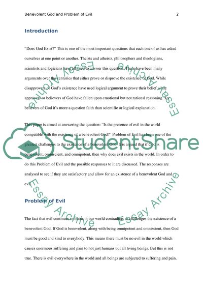 The problem of evil pdf picture