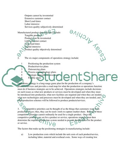 Global Operations Management