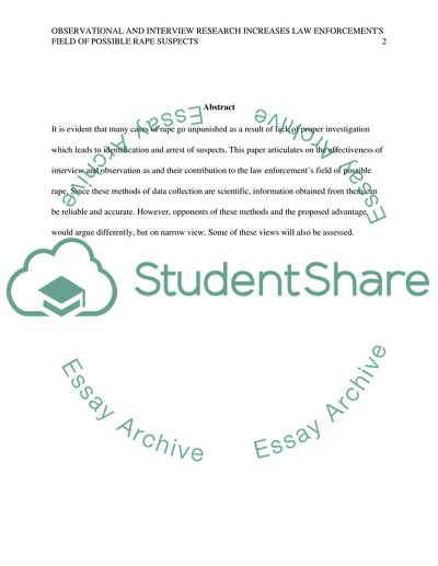 Observational and Interview Research in the Criminology