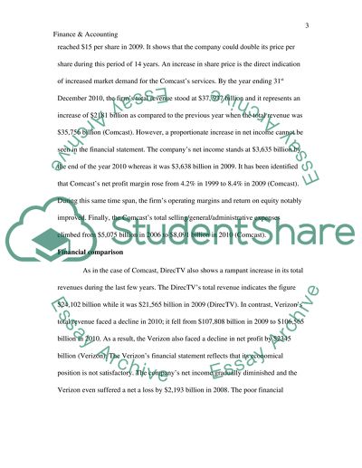 Comcast Corporation: Business and Financial Environment