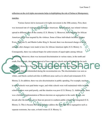 1965 Selma to Montgomery march