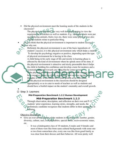 Physical Environment