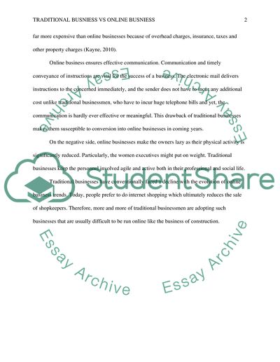 Brick and Mortar vs Based Businessess