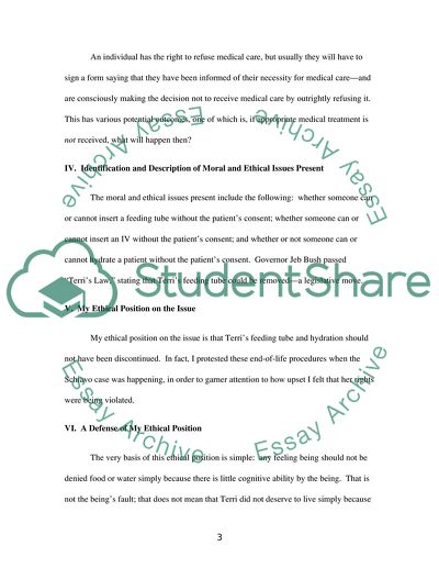 An Individuals Right to Refuse Medical Care