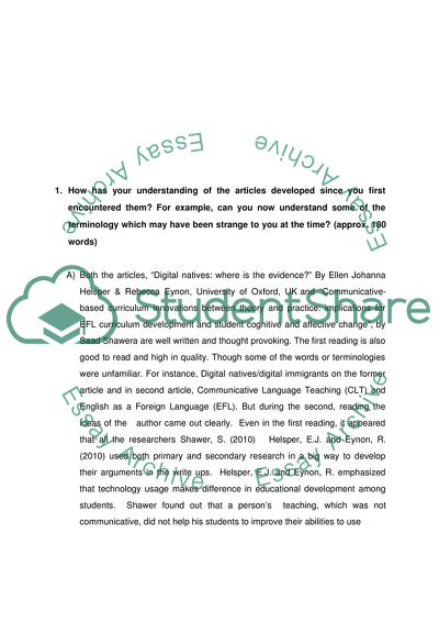 The Way of Learning and Teaching