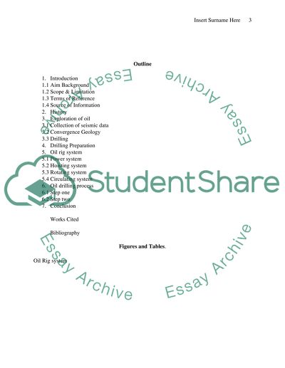 The Exploration and drilling process