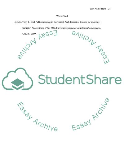 Fraud - Ebusiness Use in the United Arab Emirates